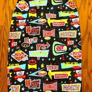 Pinup couture burlesque pencil skirt rare unicorn